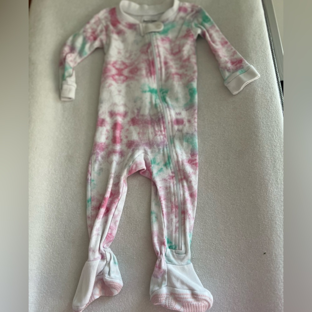 Burt’s Bees Baby tie dye pajamas
